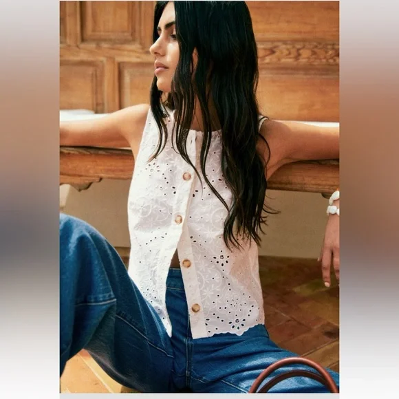 🇫🇷 Sezane Roni Blouse - Picture 2 of 7